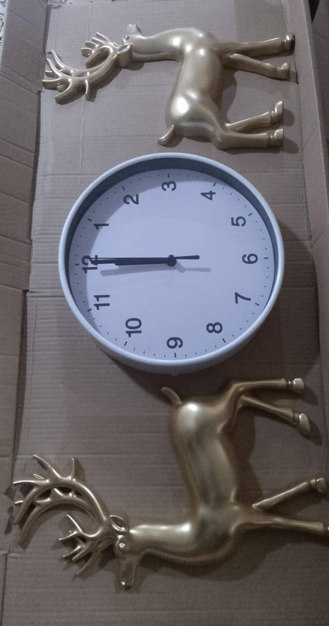 Elegant 3in1 Wall clock decor