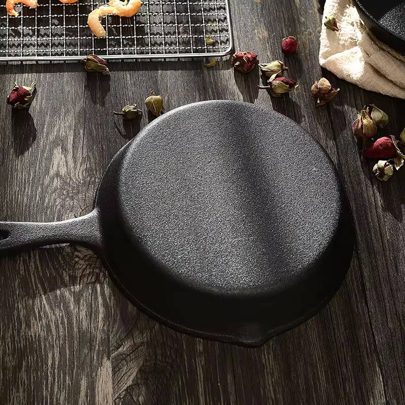 Cast Iron Frying Pan Cooking skillet Egg Steak Fry Pan