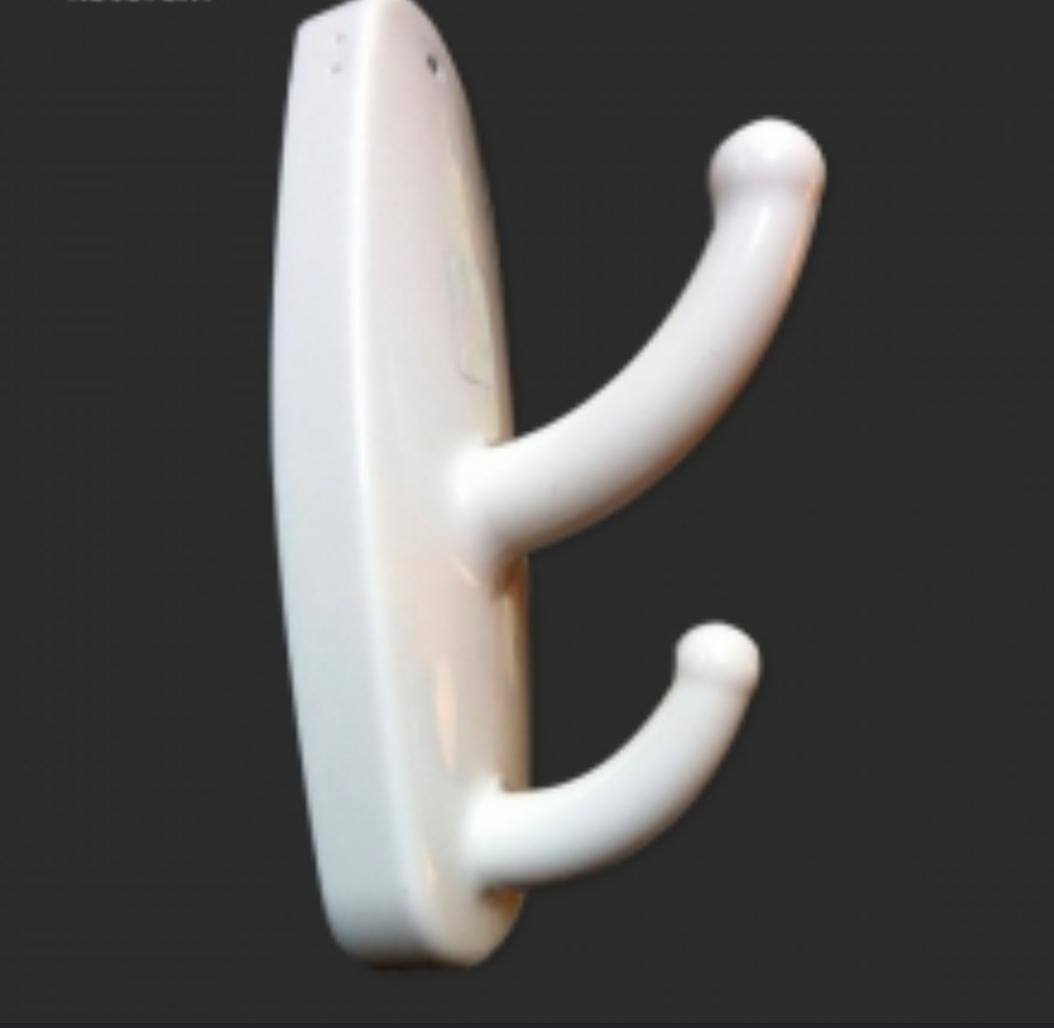Wall Adhesive 4 way hooks each design with 4 hooking points