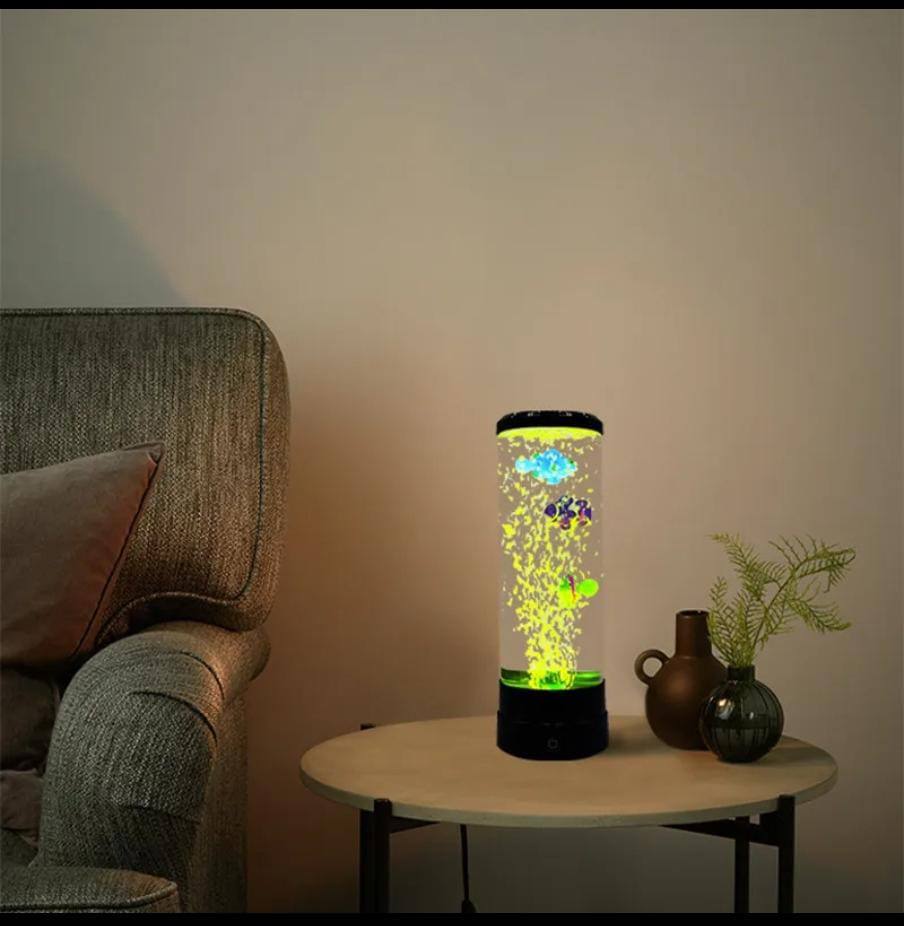 LED Bubble Fish Lamp decor 1.5 liters capacity