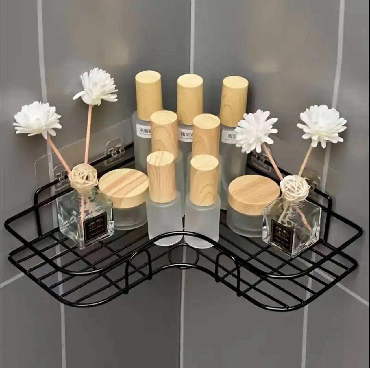 Bathroom Corner shelf organizer