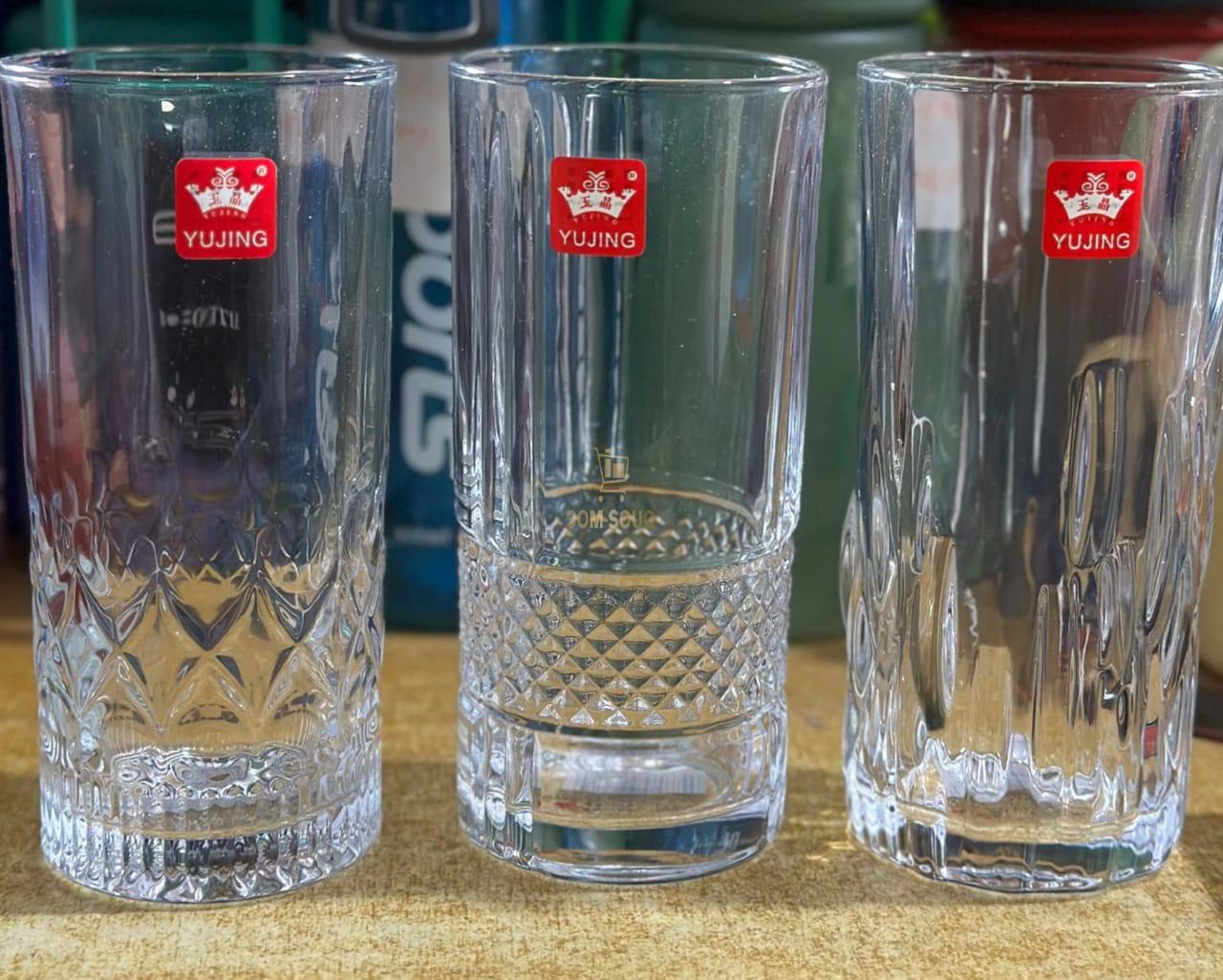 6pcs high quality 340ml water/juice glasses