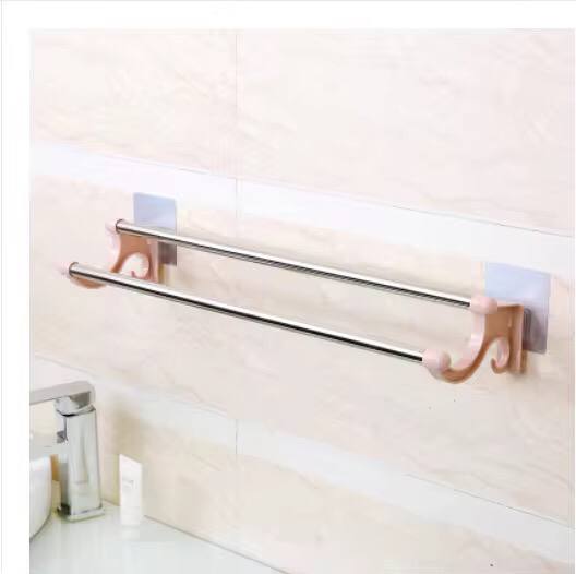 54cm self adhesive Double Pole Towel Holder