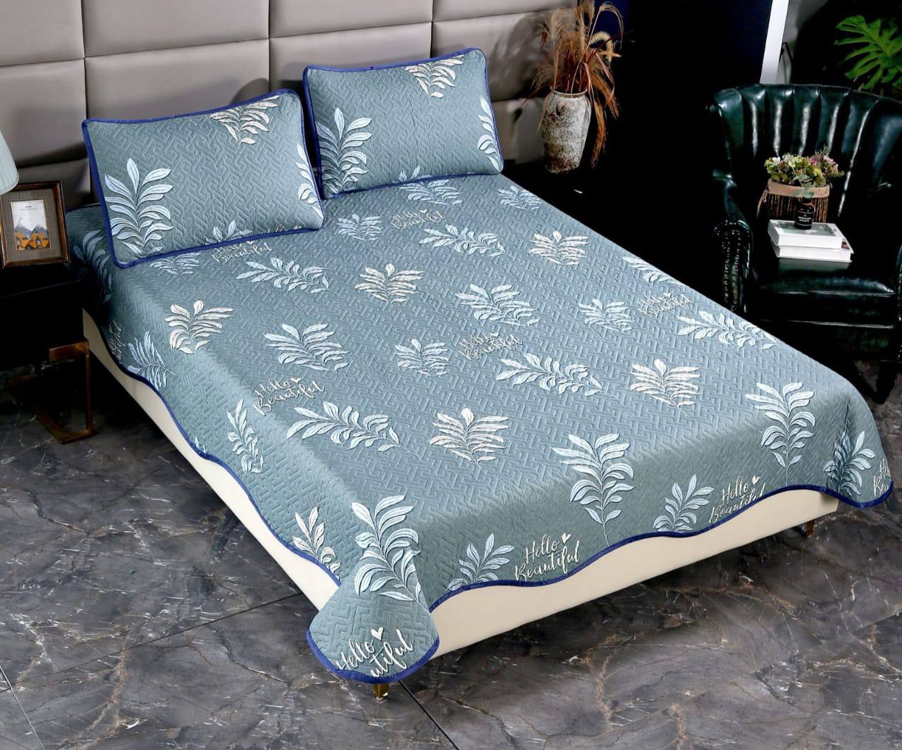 A set of quality warm bedcovers