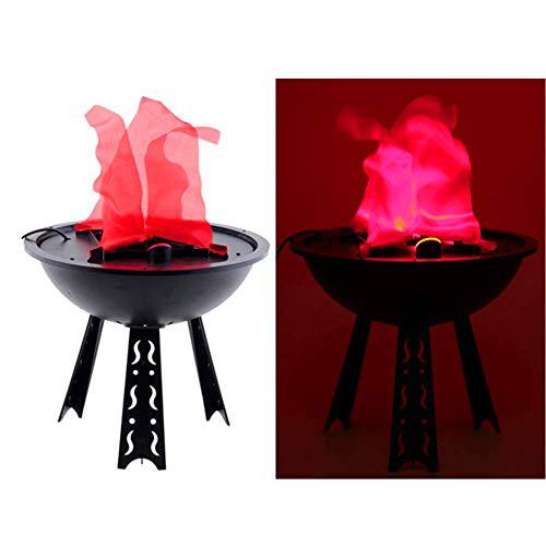 Flammen lampe 3 legged stand fireplace decor piece