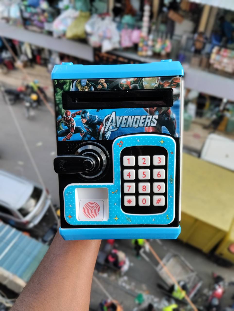 Kids electronic saving box