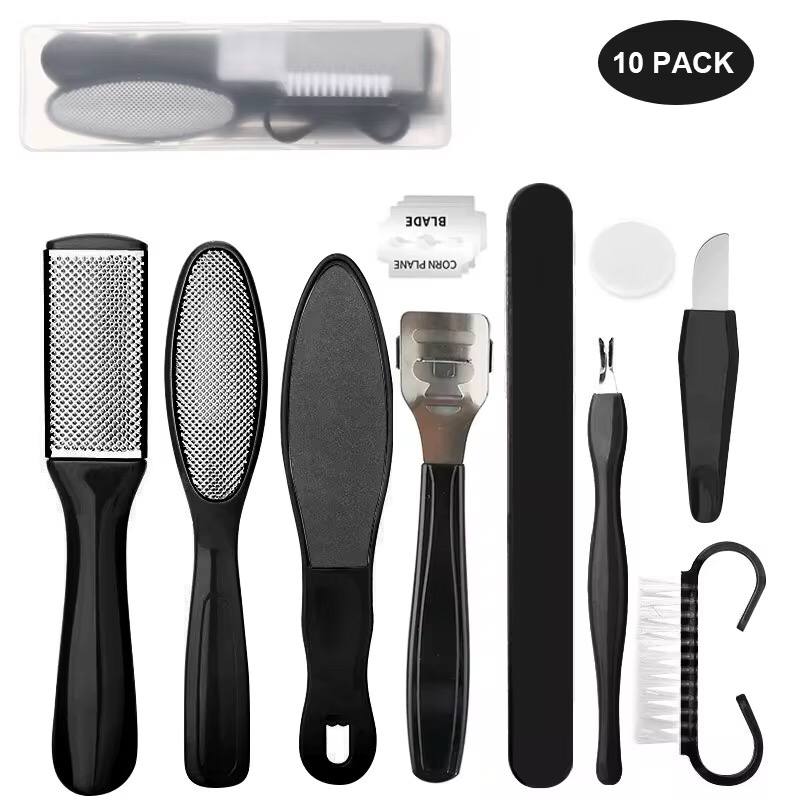 10 PC pedicure Tools / Foot care set + 2 Foot mask