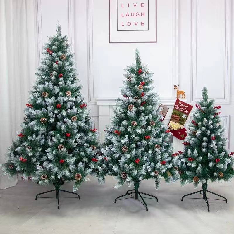 CHRISTMAS TREES WITH CONES AND BERRIES
high quality