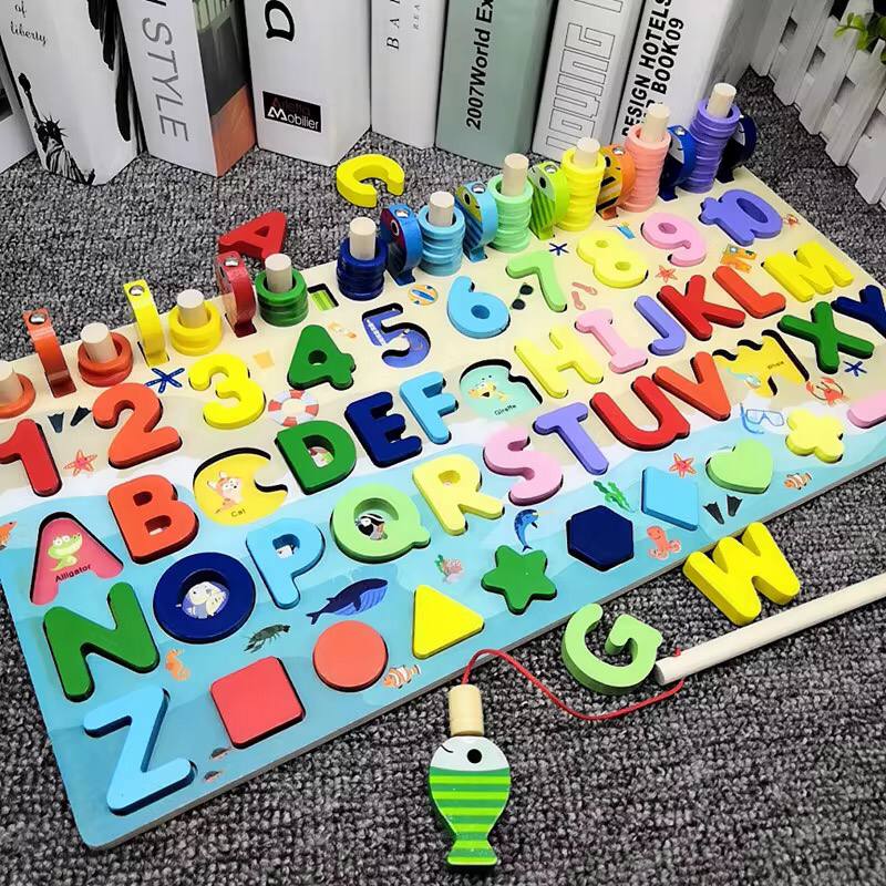 Montessori Educational wooden kids toy