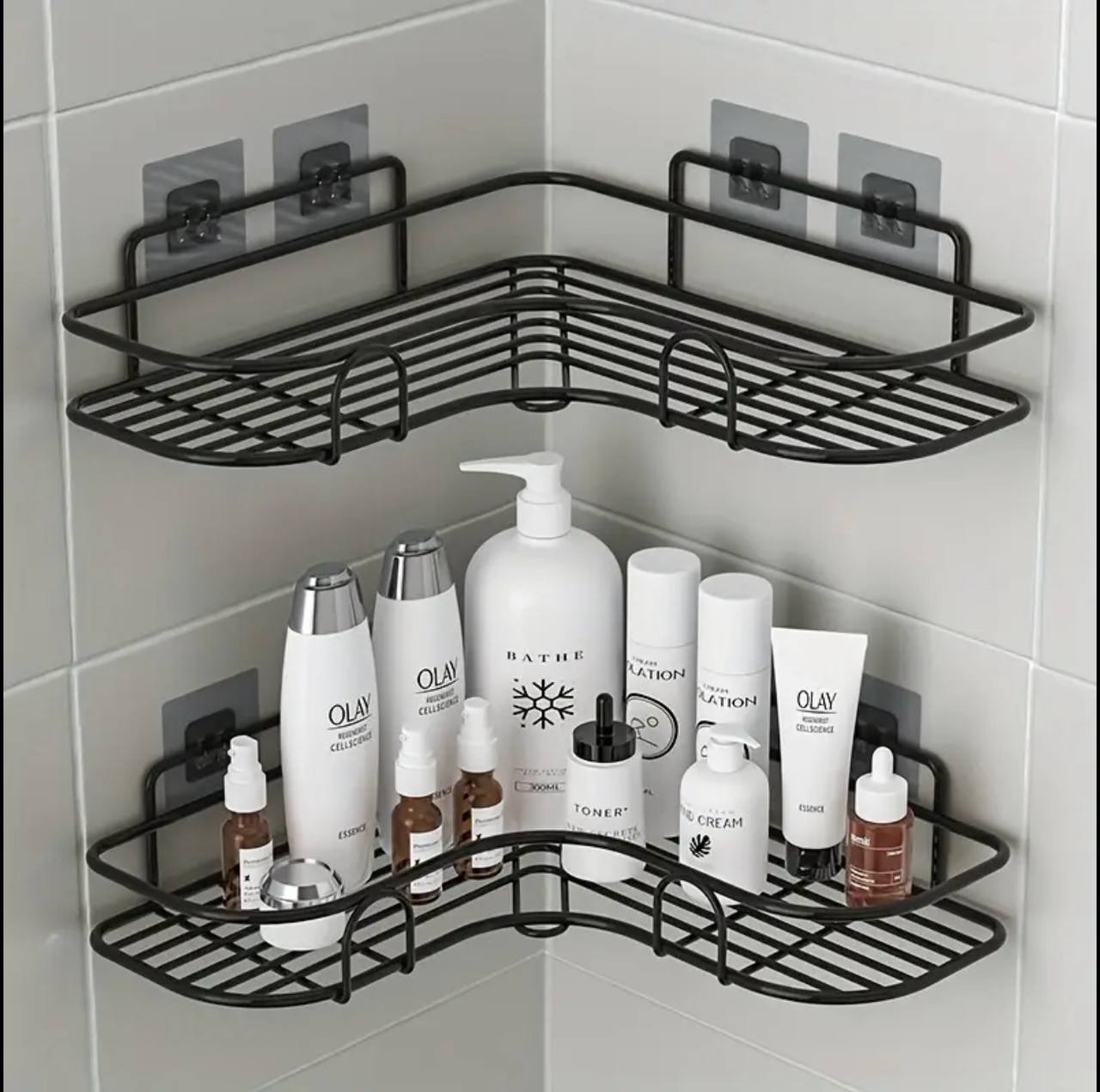 Bathroom Corner shelf organizer