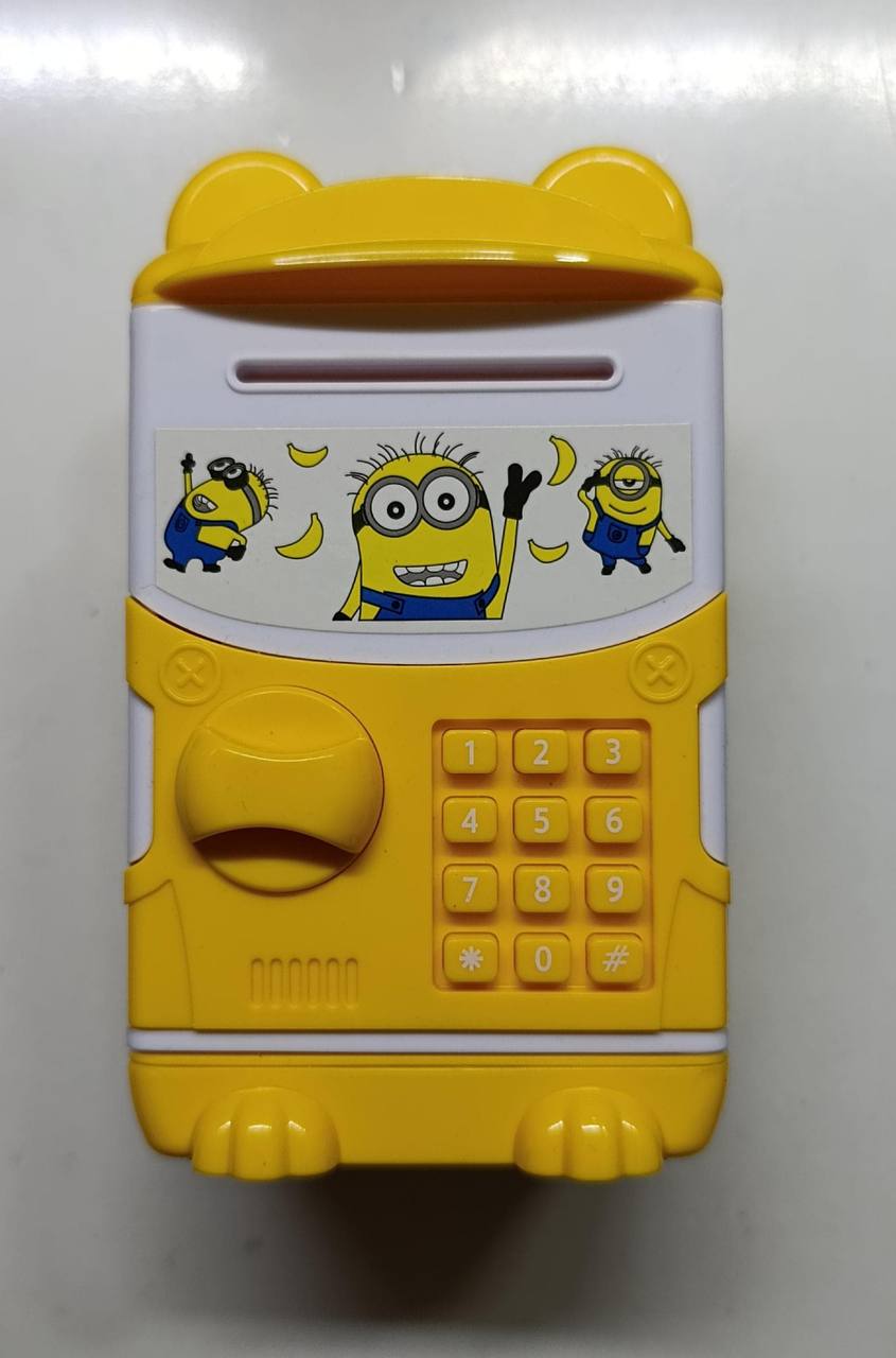 Manual mini kids home bank