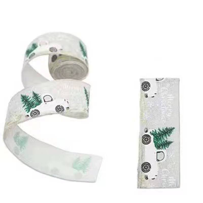 5 meters Christmas themed ribbon