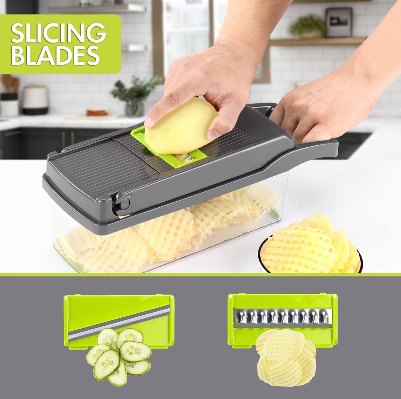 1.2L Vegetable Slicer with drainer