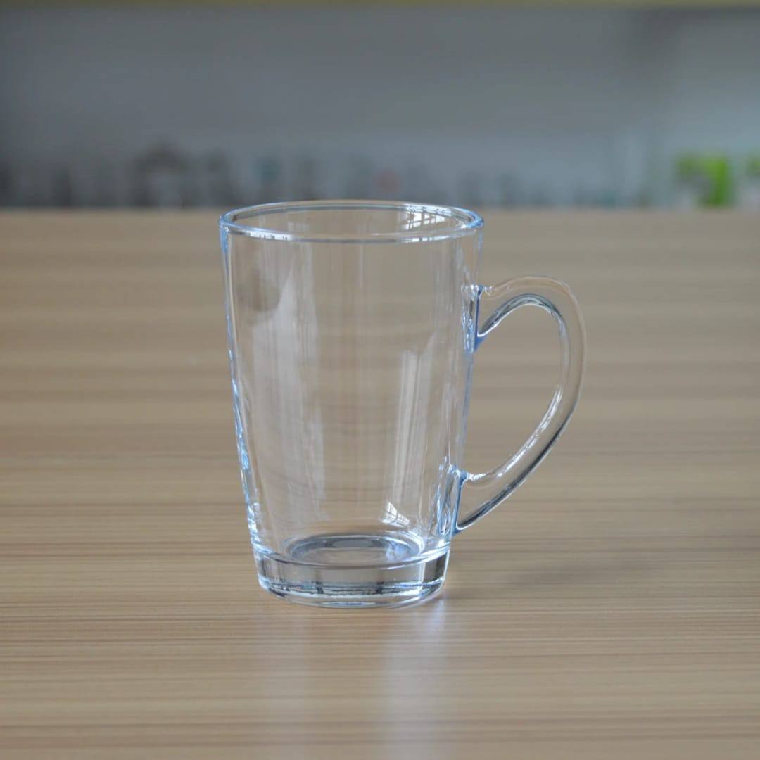 6pc set 350ml glass mug