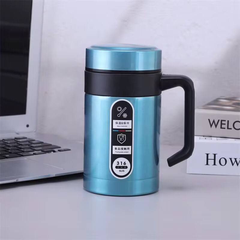 500ml Double Walled insulated drinking Mug Vacuum Cup