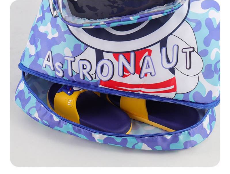 Cute Cartoon Drawstring Waterproof Swimming Bag/GymBag