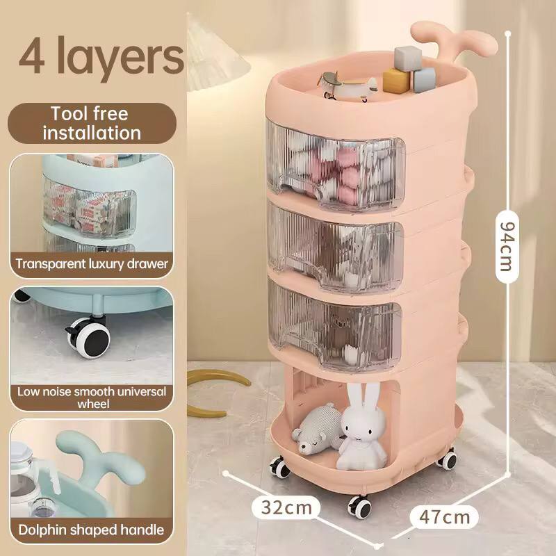 Diy multi-tiered Big storage cart