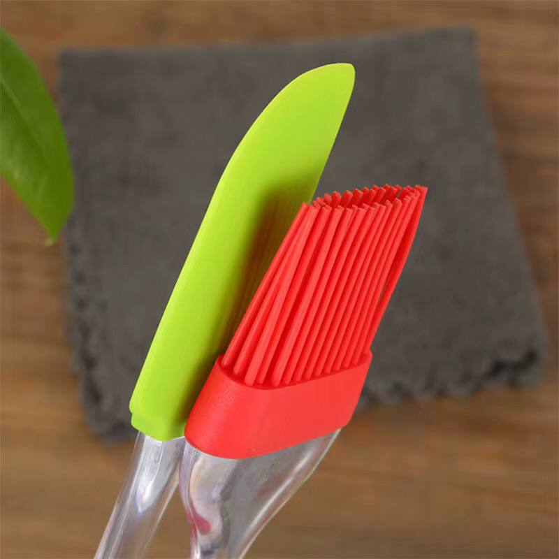 Pastry silicone brush or silicone spatula