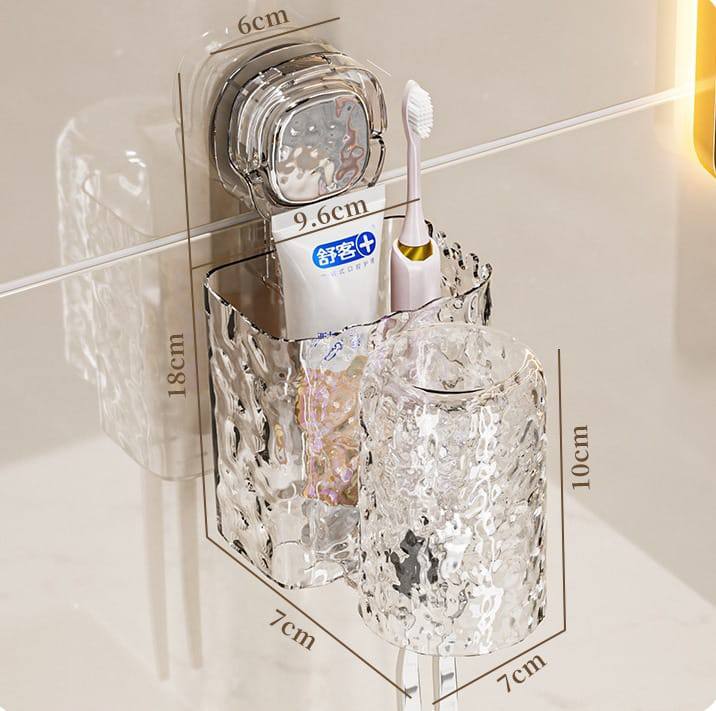 Toothbrush Suction Cup Wall Mounted Toothbrush Holder