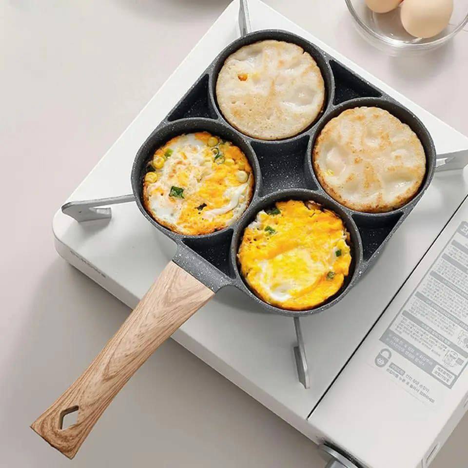 3 and 4 hole/slot Breakfast Pan