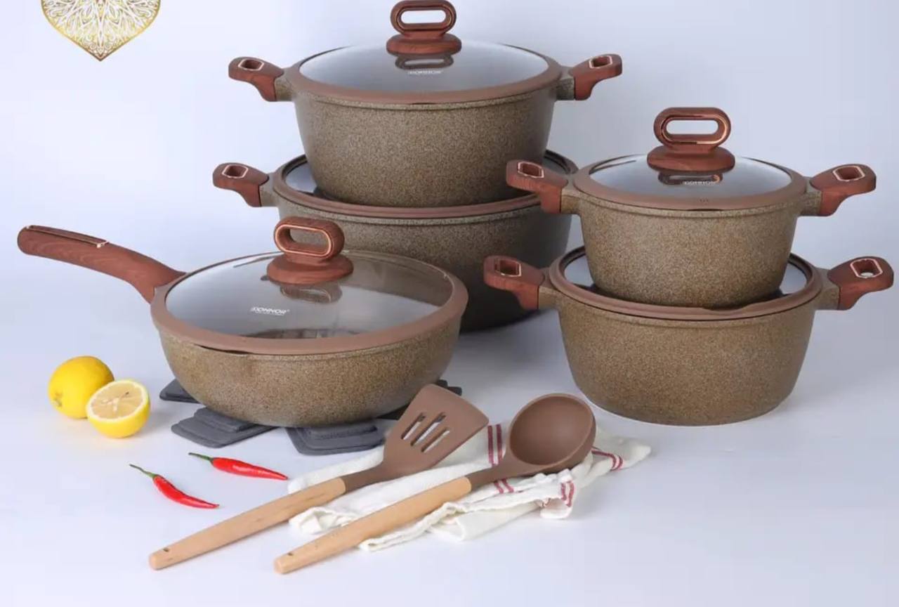 DONNOR 15pcs Cookware set
