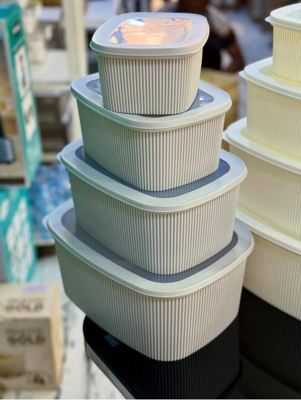 3pcs multipurpose storage containers