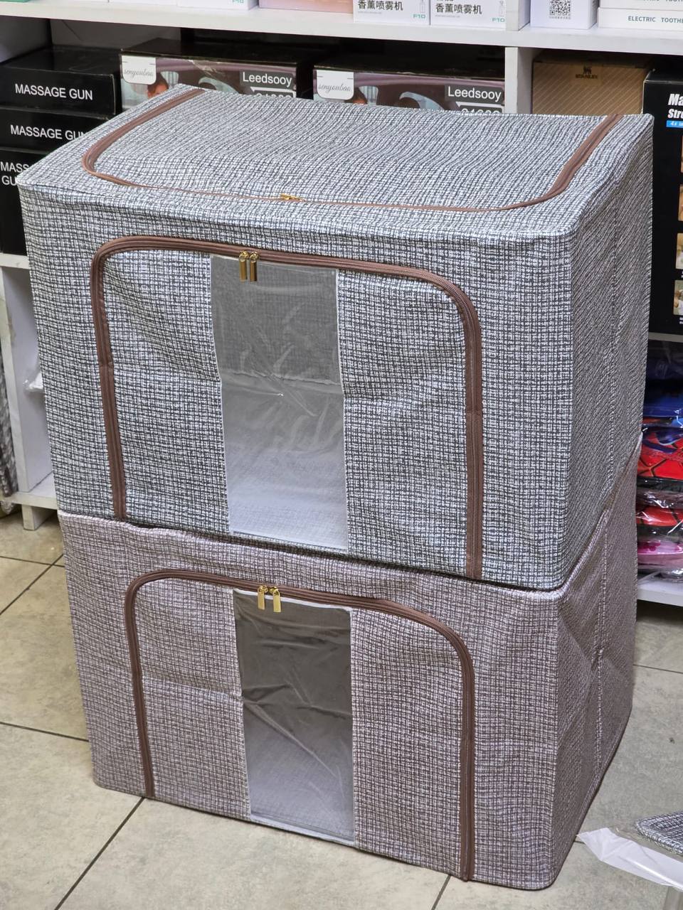 Largest capacity zipper Foldable storage box(A)