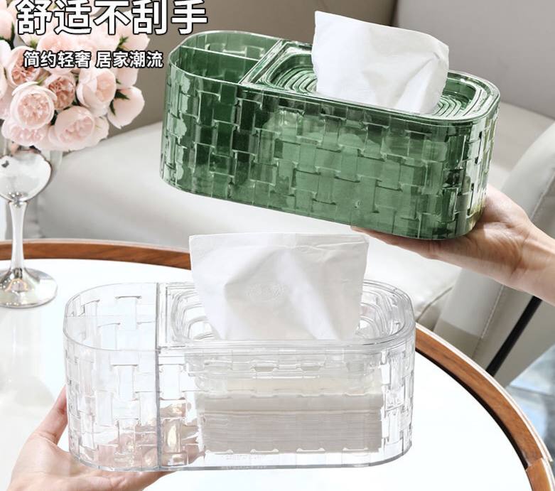 Automatic drop tissue storage box