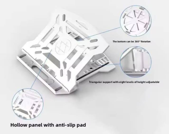 Notebook Stand Gaming Laptop Stand Desktop Riser Holder for Home Use
