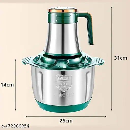Big size high power 500w 3L Meat grinder multipurpose electric chopper cooking machine