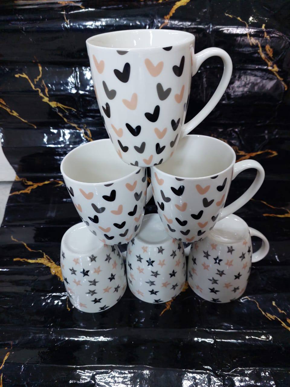 stylish 4 design Ceramic cups