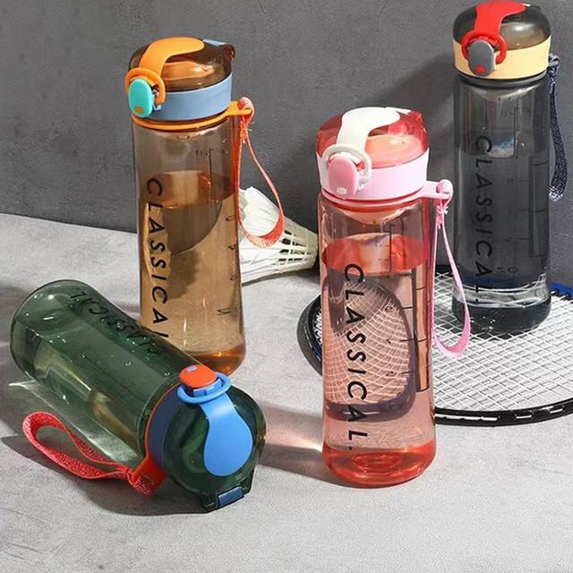 Portable Sports Water Bottle,800ml Plastic Water Bottle