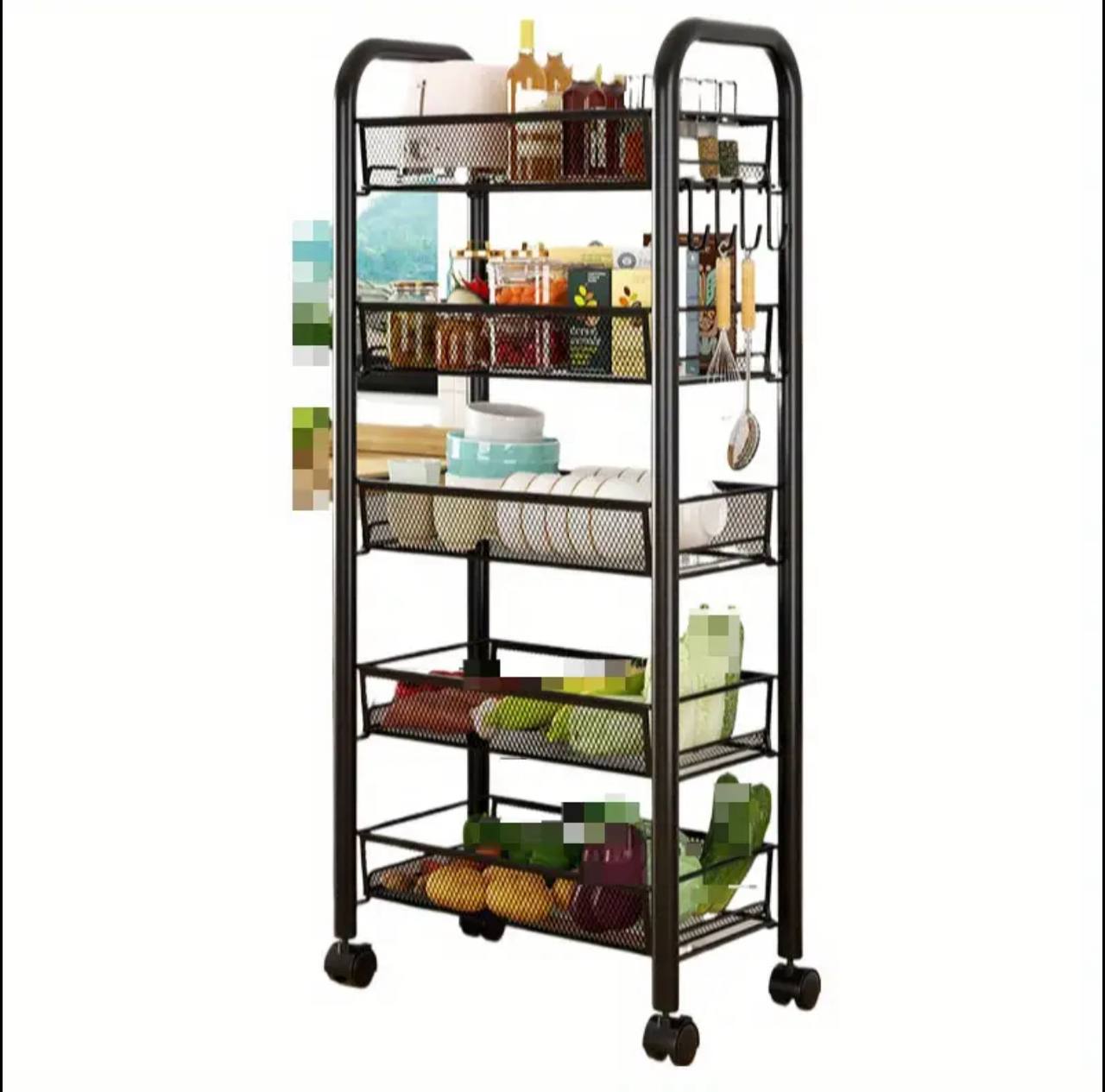 Multifunctional storage rack