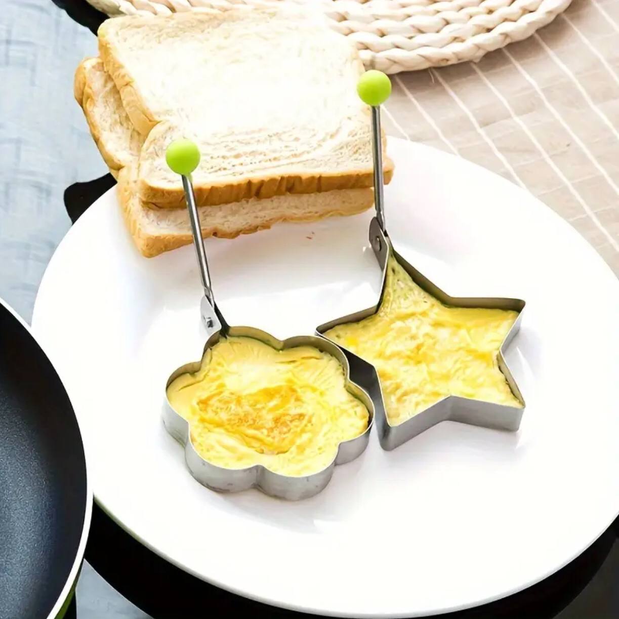 1 Pcs Kitchen Accessories Stainless Steel Fried Egg Shaper