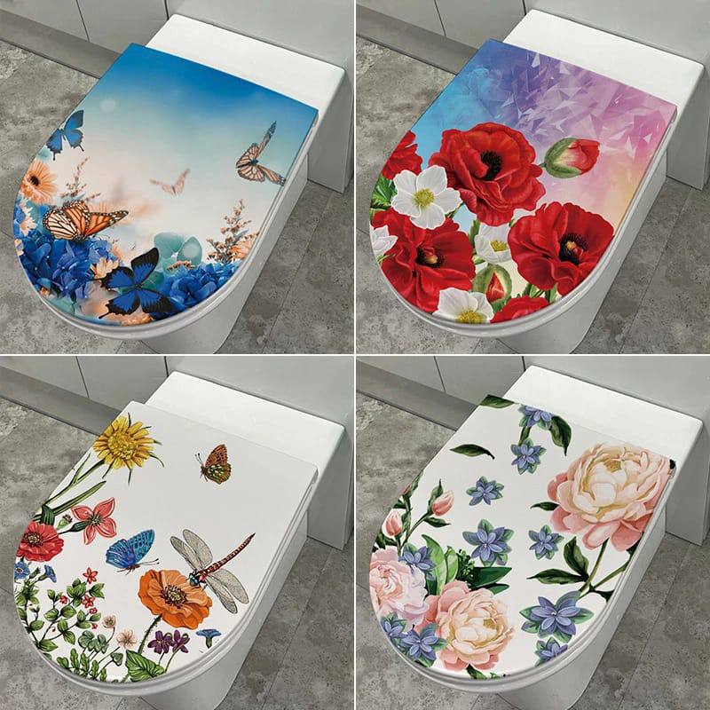 Toilet Stickers Bathroom Decoration Stickers