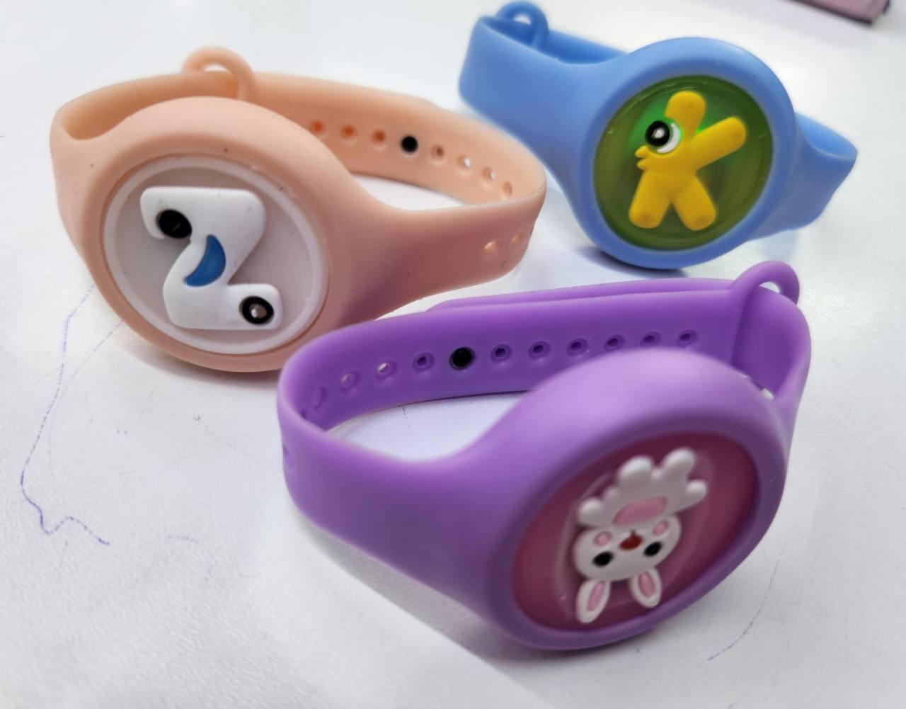 Cartoon Mosquito repellent luminous bracelet /watch