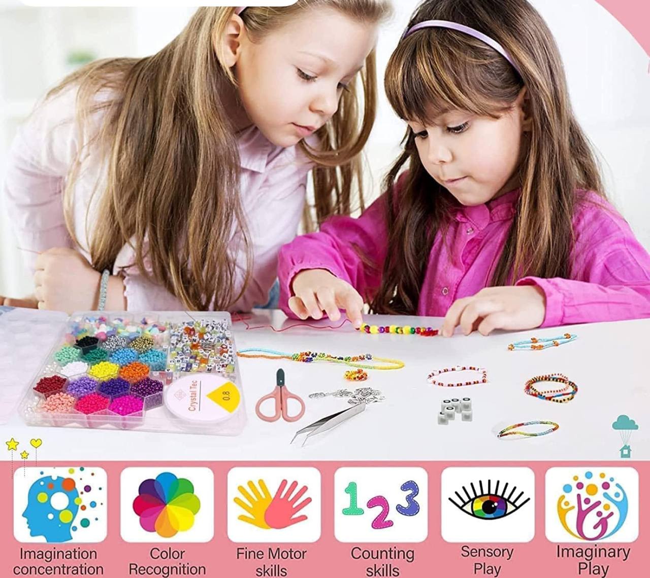 Clay beads different Color kit