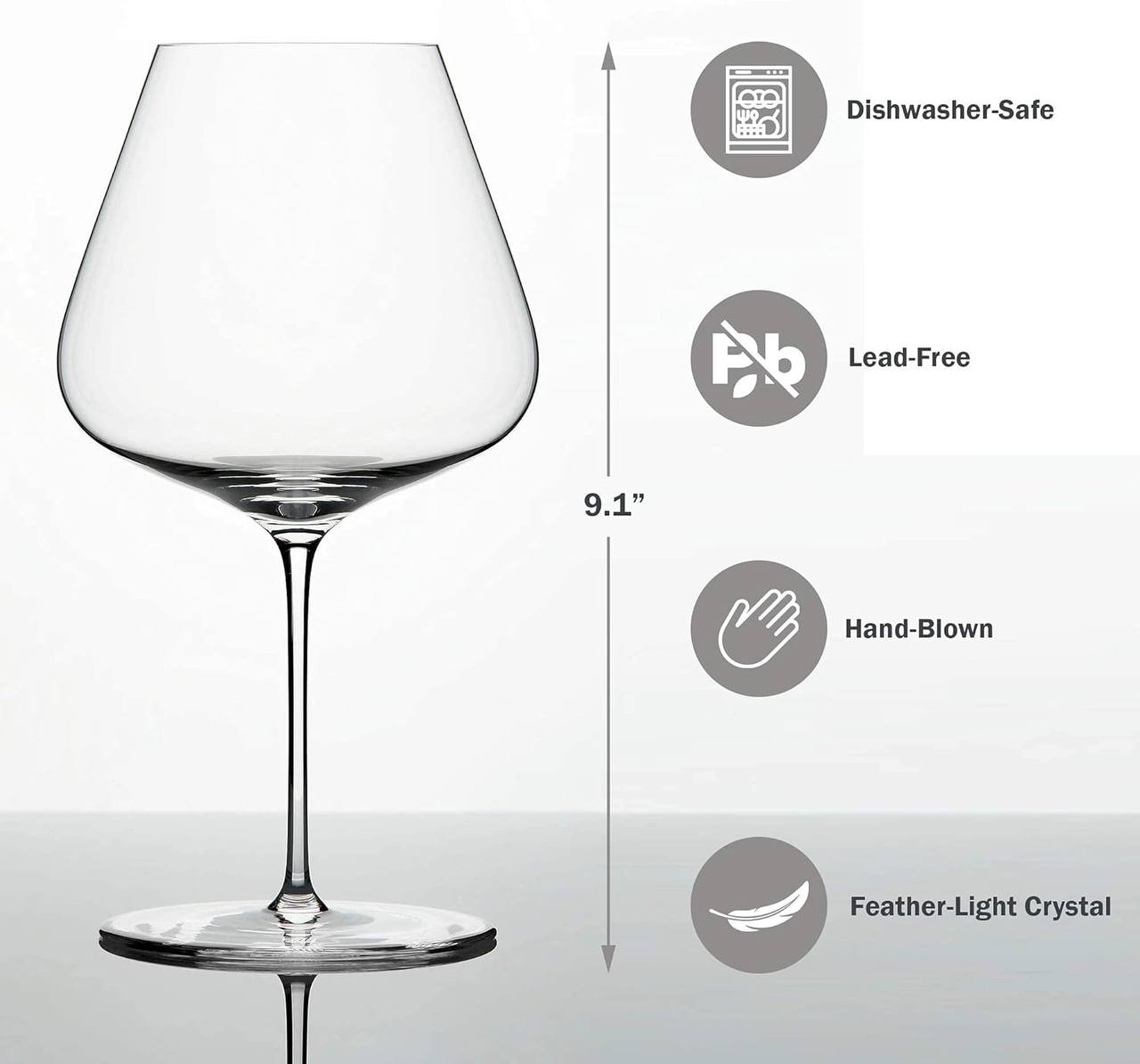 Bulb Wine Glass Medium