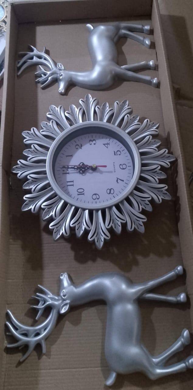 Elegant 3in1 Wall clock decor