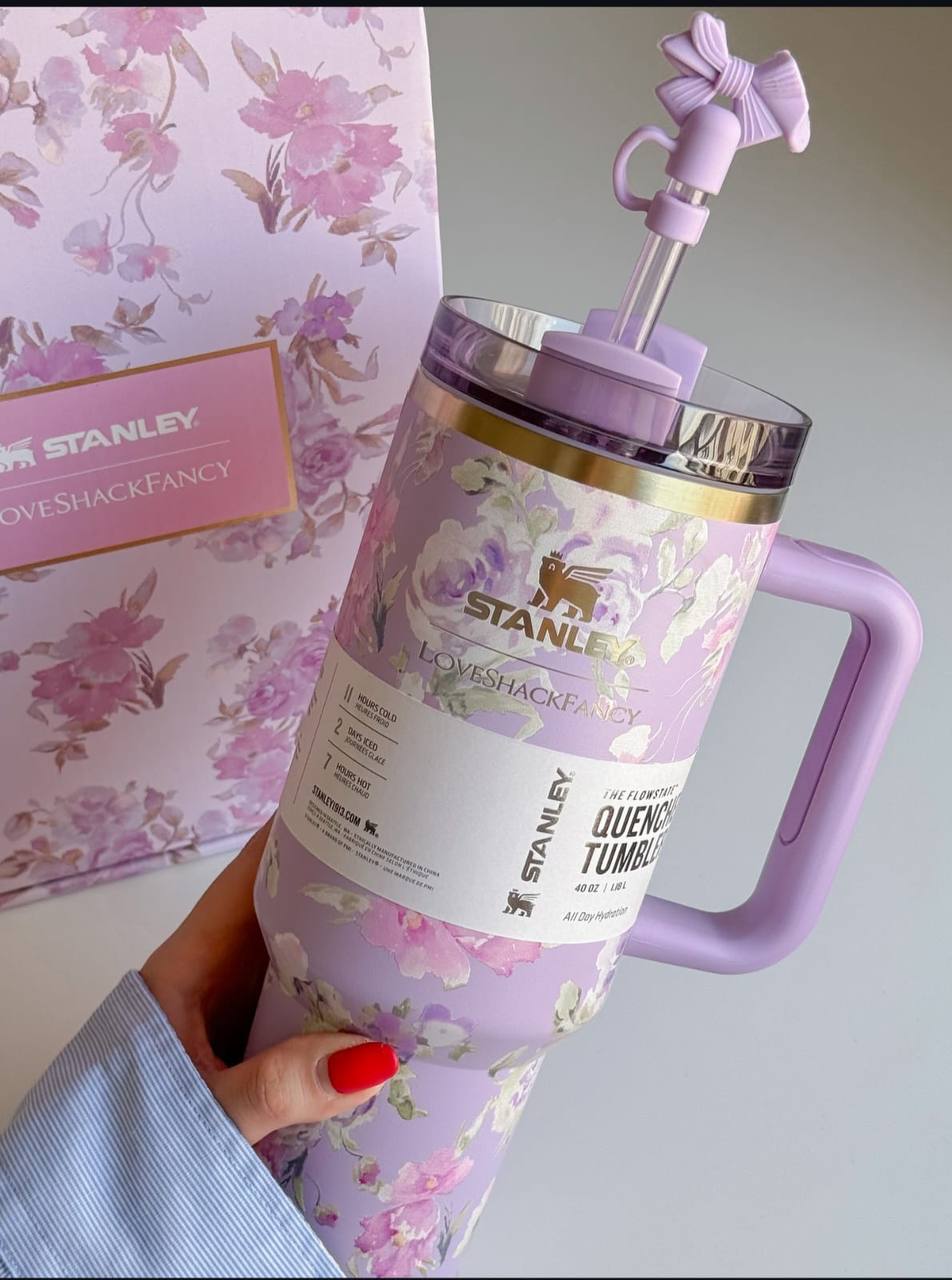 Stanley Mug Tumbler New Style Flower Cup Stanley