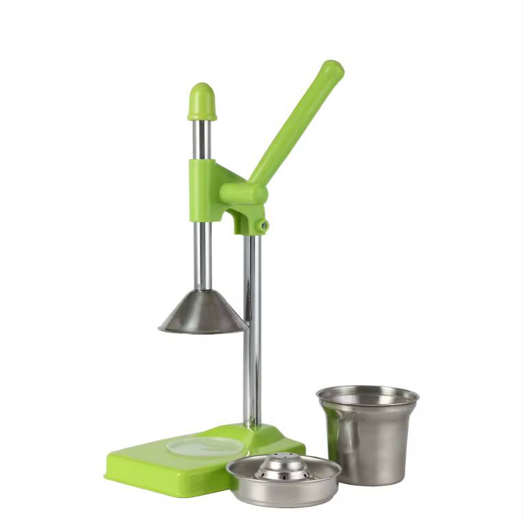 heavy duty Metallic manual citrus juicer stand machine