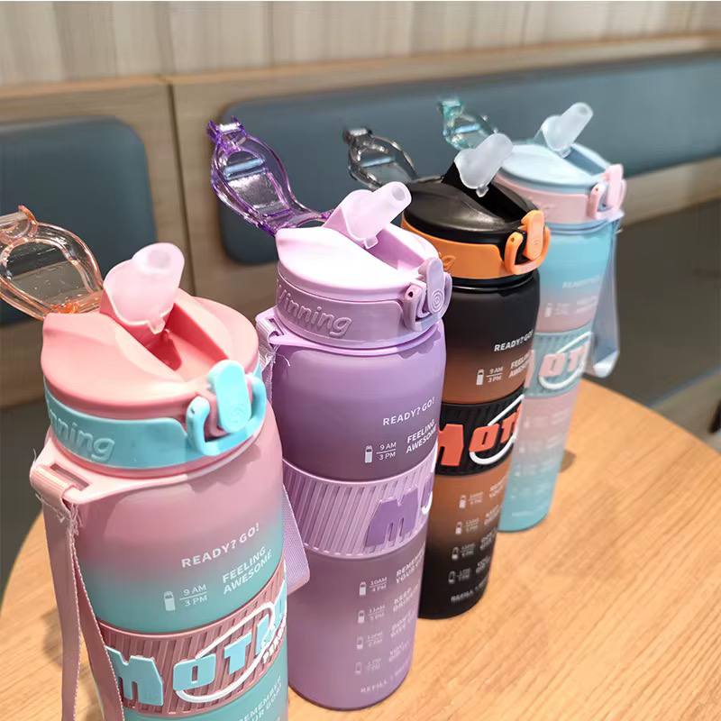 Motivation water bottle