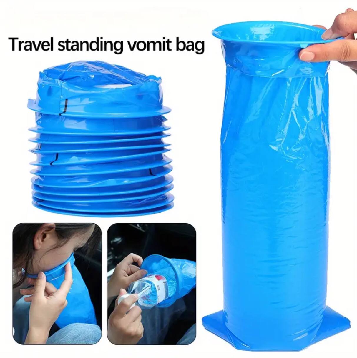 Disposable Bags for Vomiting
A set of 5