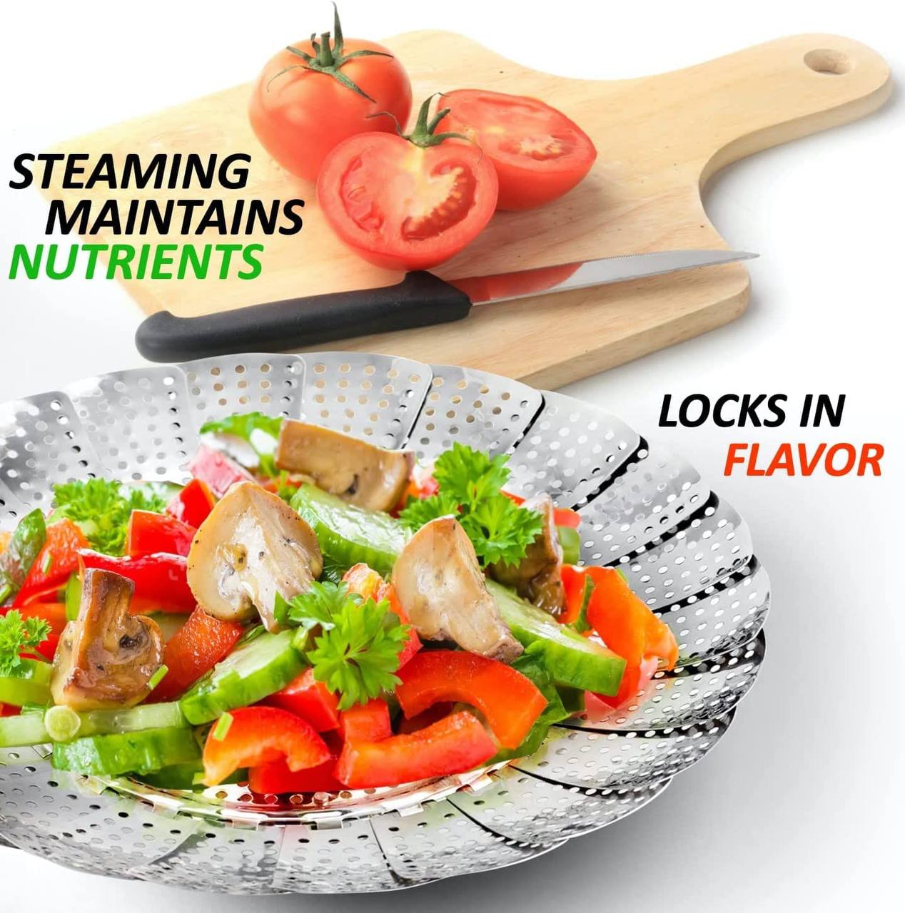 Stainless Steel Steamer Basket/Vegetable Steamer,
