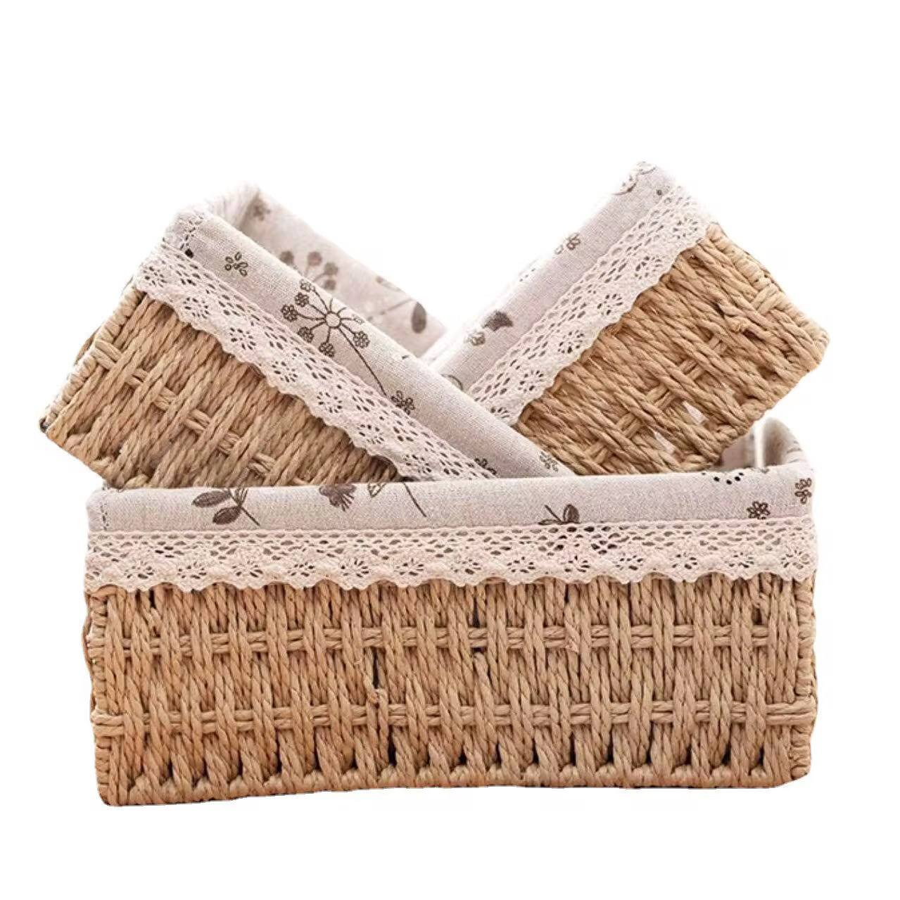 3in1 high-quality weaved baskets