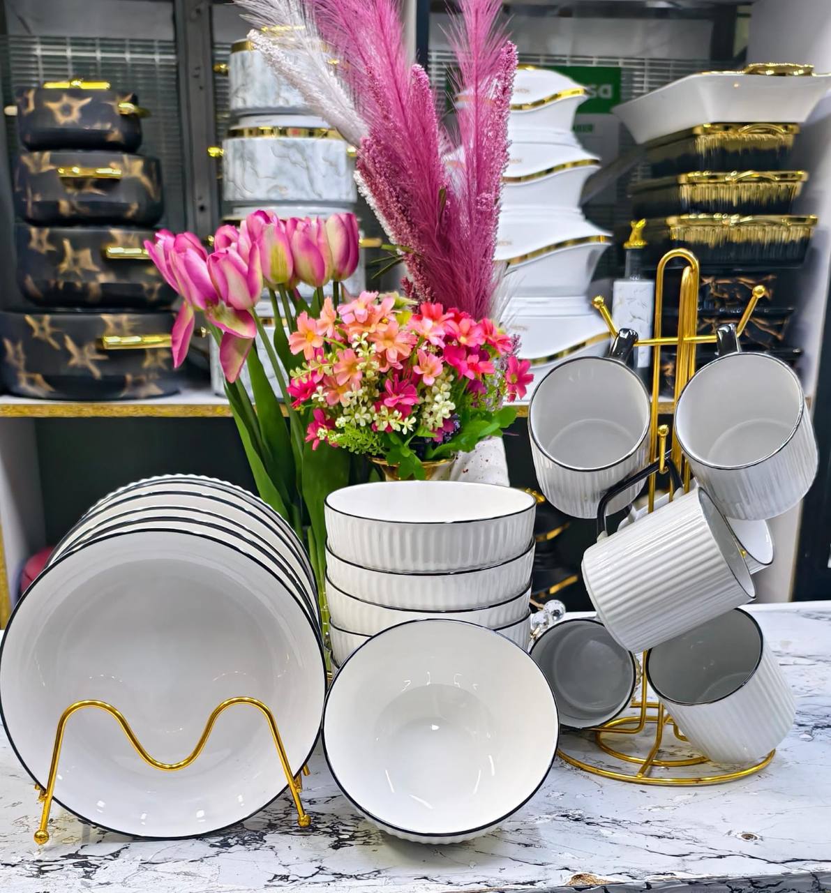 24pcs Japanese Dinner set