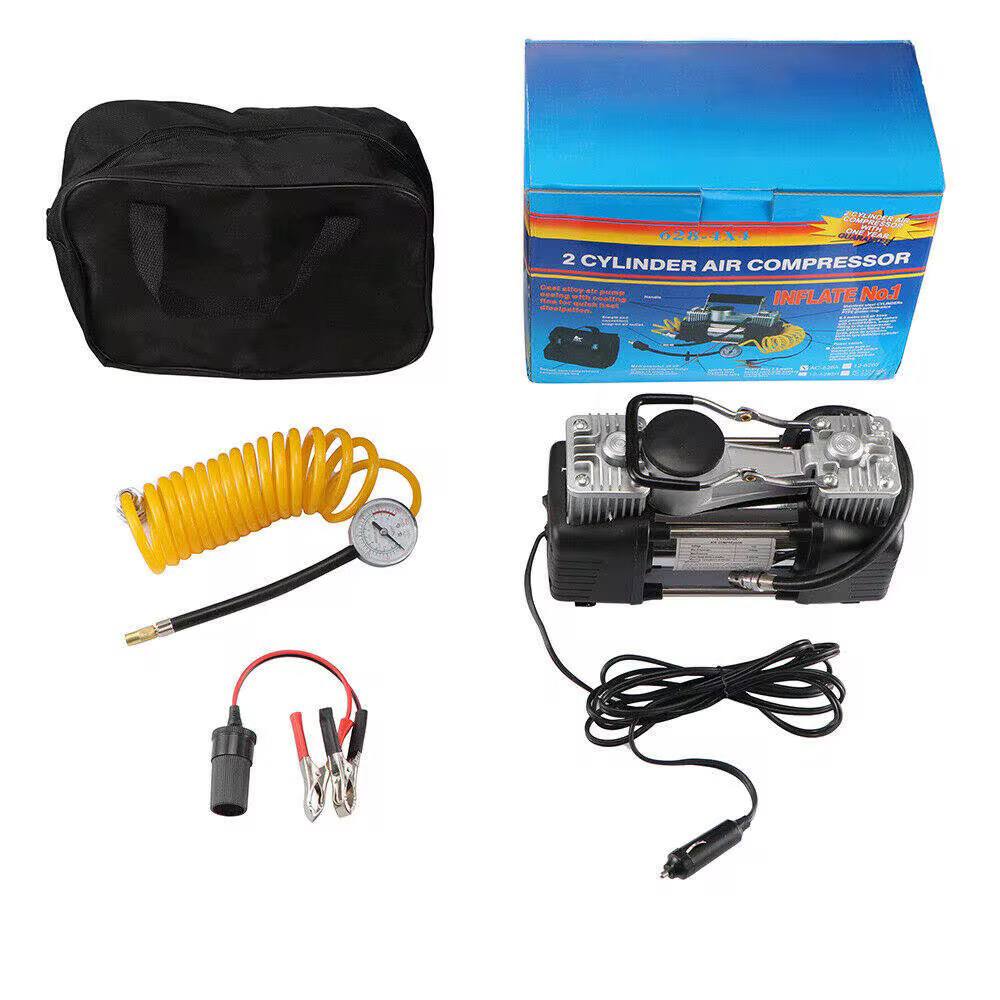 2-Cylinder Air Compressor/Tyre Inflator