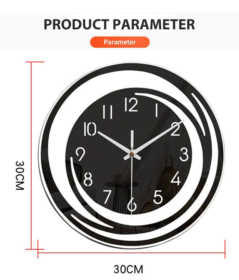 Creative 30cm Acrylic Wall Clock
