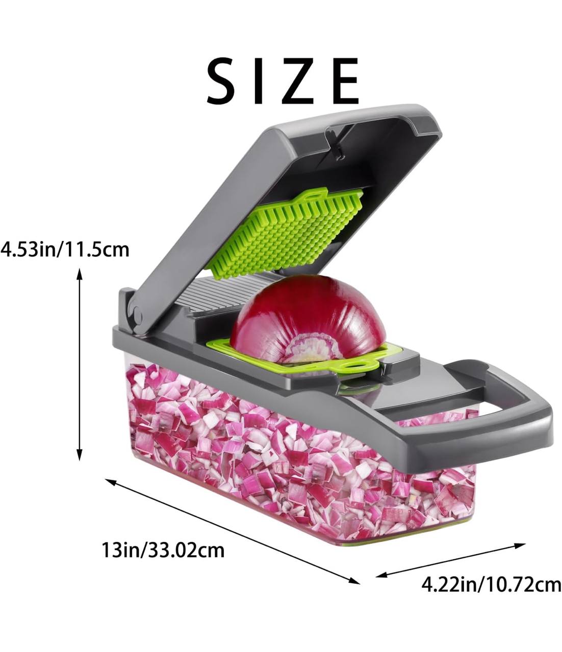 1.2L Vegetable Slicer with drainer