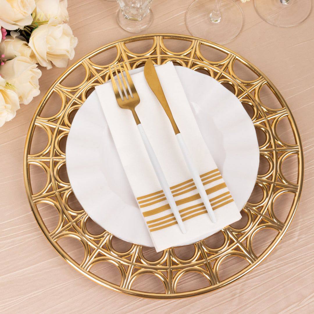 1pc 13" inches Mirror charge plates